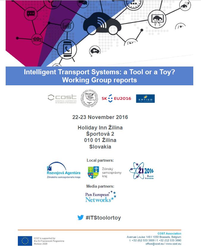 “ITS: a tool or a toy” Conference report released